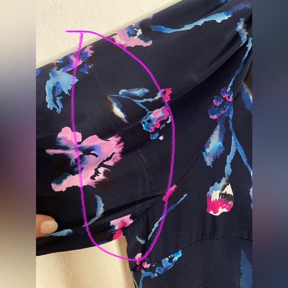 TANYA TAYLOR Estrella Ruffle Dress $595 100% Silk Plus Size 22 2X No Stretch - Picture 12 of 15